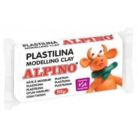 ALPINO πλαστελίνη 088DP00005601, χωρίς γλουτένη, 50γρ, λευκή