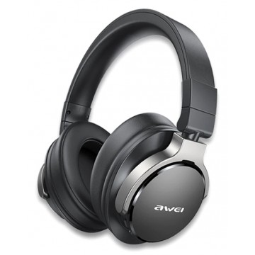 AWEI headphones A710BL, wireless & wired, BT 5.0, μαύρα