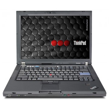 LENOVO Laptop T61, T7300, 2GB, 320GB HDD, 14", DVD, REF FQC