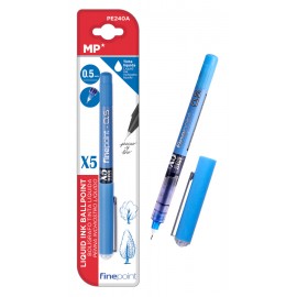 MP στυλό διαρκείας, καλλιγραφίας PE240A, 0.5mm, μπλε