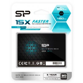 SILICON POWER SSD A55 1TB, 2.5", SATA III, 560-530MB/s 7mm, TLC