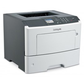 LEXMARK used Printer MS610DN, mono, laser, low toner & drum